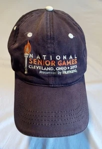 Vintage National Senior Games Cleveland Ohio Blue Adjustable Hat - Picture 1 of 4