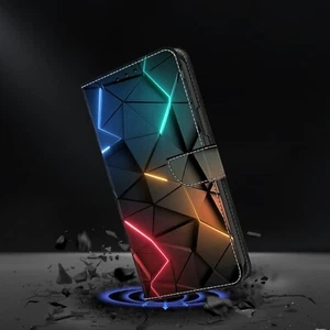 Funda protectora de cuero con soporte abatible para teléfono Google Pixel 9 Pro XL/8 Pro/7A patrón - Imagen 1 de 208