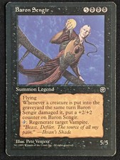 MTG 1x BARON SENGIR Homelands (Heavy Play)