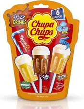 Chupa Chups 3D Fizzy Drinks Lollipops, 6 Lollipops, 90g