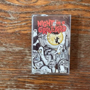 Night In a Graveyard Haunted House Music 1985 Halloween FXs Cassette - Picture 1 of 4