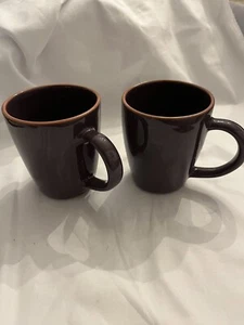 Set of 2 Bobby Flay Grape Purple Coffee Mugs - Picture 1 of 4