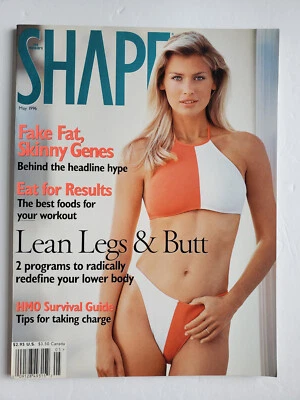 5/1996 Joe Weider's SHAPE magazine DANIELA PESTOVA Kim Alexis Swimsuits RARE - Image 1 of 4
