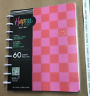 NEW! Happy Planner “CHECKERED BRIGHTS” Classic Happy Notes / Notebook 60 Sheets