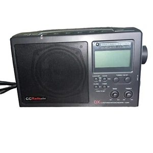 CC Radio Plus DX Portable AM/FM,Weather Alerts radio Portable Black Small 11x3x7 - Picture 1 of 3