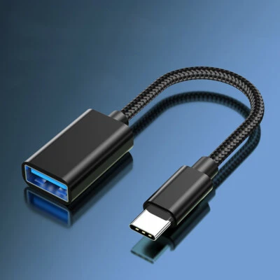 USB-C 3.1 Type C Male to USB3.0 Type A Female OTG Adapter Converter Cable Cord . - Image 1 of 4
