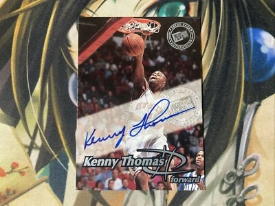 Autógrafos 1999 Press Pass #NNO Kenny Thomas - Imagem 1 de 4