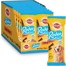 Pedigree Rodeo Duos Stick Intrecciati Gusto Manzo Snack Premi per Cani 20...