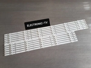 12 Barrettes LED Pour Tv Philips 65PUS6504 65PUS6554 - Imagen 1 de 1