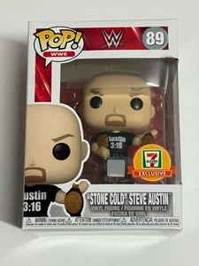 Figura Vinilo Exclusiva Funko Pop Stone Cold Steve Austin 89 WWE 7-11 7 Eleven - Imagen 1 de 9