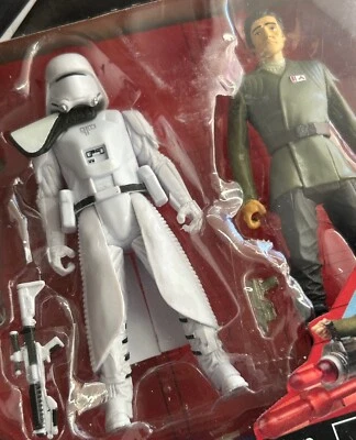 Hasbro Star Wars Rogue One 2 Pk - FIRST ORDER SNOWTROOPER OFFICER & POE DAMERON - image 1 of 3