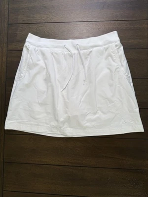 Falda Slazenger Mujer Mediana Blanca Atlética Golf Skort Cordón Bolsillos Foto 1 de 4