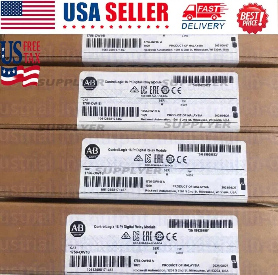 Nuevo módulo de relé digital ControlLogix serie A Allen-Bradley 1756-OW16I de fábrica Foto 1 de 2