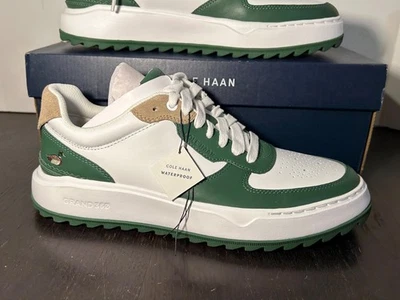 Zapatos de golf Cole Haan GrandPro crossover tenis mirto/blanco/beige para hombre 9M Foto 1 de 4