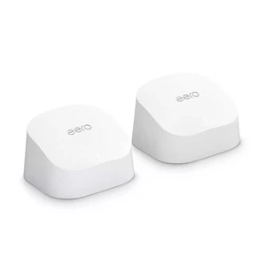 eero - 6 AX1800 Dual-Band Mesh Wi-Fi 6 System (2-pack) - M110211 - UD - Photo 1/3