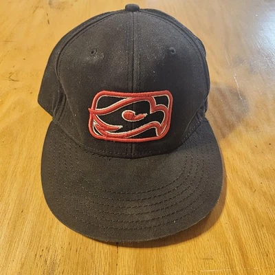 Tony Hawk Sombrero Gorra Correa Espalda Juvenil Talla Única Negro Rojo Bordado Skateboarding Foto 1 de 4