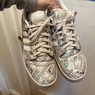 Size 12.5 - rare - adidas x Jeremy Scott Forum Wings 1.0 Low ADV Money Cash  - Photo 1/4