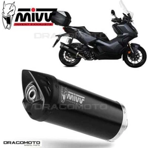 Scarico HONDA ADV 350 2022 2023 MIVV Mover Nero - Foto 1 di 6