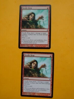 Needle Drop x2 Lorwyn Instant  Magic the Gathering 2 Card. - Image 1 of 4