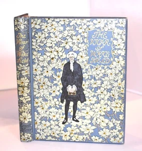 Oliver Goldschmied. Der Vikar von Wakefield. (1905) Viktorianisches Buch. Illustriert. - Bild 1 von 9
