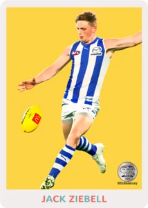 Lentes de escaneo Teamcoach AFL 2023 12 Jack Ziebell North Melbourne - Imagen 1 de 2