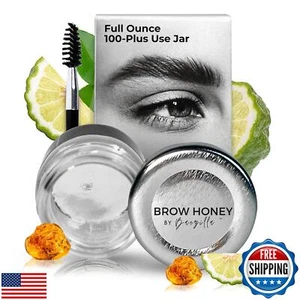 Brow Honey by Baezilla Eyebrow Gel - Long Lasting Clear Waterproof Wax Lamina - Picture 1 of 5