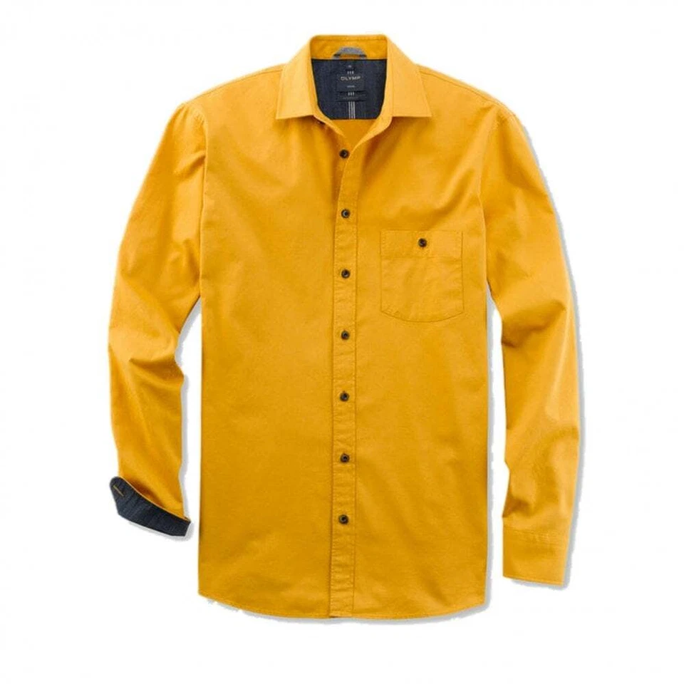 Mens Olymp Ochre Shirt 4034 24 53 - Image 1 of 1