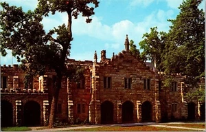 Cartolina d'epoca Sewanee Tennessee TN University of the South Guerry Hall Auditorium - Foto 1 di 2