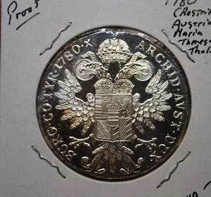 1780 SF, Österreich Taler, Maria Theresia PP Nachschlag, KM# T1. - Bild 1 von 2