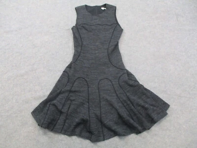 Vestido Derek Lam 10 Crosby Mujer 4 Gris Línea A Sin Mangas Midi Damas Foto 1 de 4