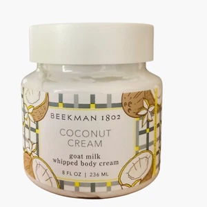 BEEKMAN 1802 WHIPPED BODY CREAM - COCONUT CREME (You Pick Size) - Picture 1 of 2
