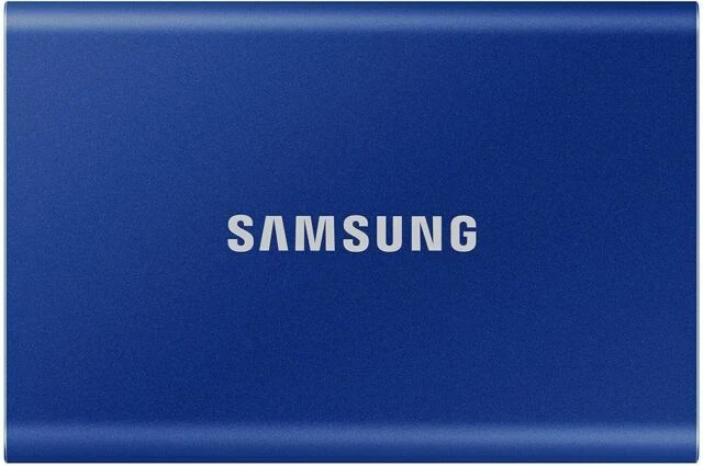 SAMSUNG T7 Portable 1TB SSD - Blue