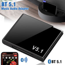 Adaptateur audio musical Bluetooth 5.1 récepteur 30 broches haut-parleur de station d'accueil pour iPhone iPod