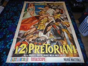 HÉRCULES EN EL VALLE DE LA AFLICCIÓN - PÓSTER ITALIANO PLEGABLE ORIGINAL - 1961 - Imagen 1 de 6