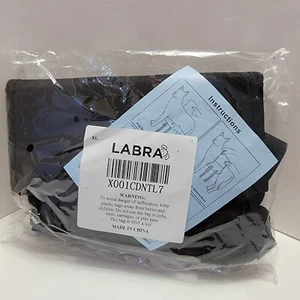 Labra Dog Support Sling Lift XL Canine K9 Adjustable Straps Black Open Package - Picture 1 of 6