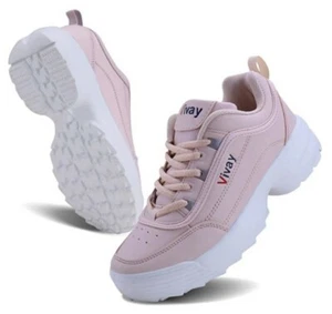 Vivay Women's Lightweight Tennis Shoes Fashion Casual Walking Size 9, New. - Picture 1 of 2