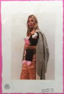 Kate Moss, KAWS, Christian Dior, Artist Proof 22'x 15'x Signed Fairchild Paris - Picture 1 of 12