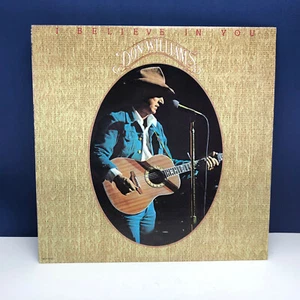 Vinyl Record LP 12 inch 12" case vtg 33 Don Williams I believe you country 1980 - Picture 1 of 4