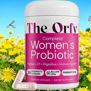 Prebiotics and Probiotics for Women Vaginal, UT, Digestive & Immune Health 30ct - Picture 1 of 12