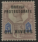 Nigeria 1892 Great Britain Postage Stamps Overprinted Bri Collectible Stamp