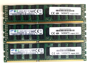AU Mac Pro 48Gb kit (3x 16Gb) RAM 2009 2010 2012 5,1 DDR3 10600R 1333Mhz Memory - Picture 1 of 6