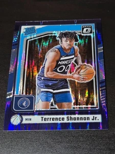 2024-25 Panini Donruss Optic Terrence Shannon Jr ROOKIE SHOCK PRIZM Timberwolves - Picture 1 of 1