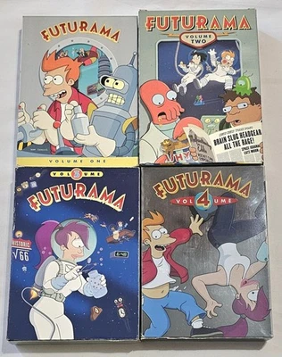 FUTURAMA DVD Lot of 4: Complete Volumes 1-4 1999 20th Century Fox  - Image 1 of 4