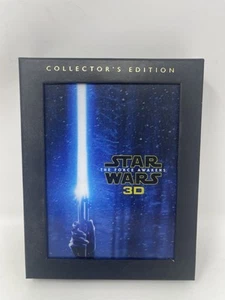 Star Wars: The Force Awakens 3d Blu-ray Collectors Edition DVD Movie Included - Picture 1 of 4