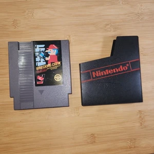 Wrecking Crew NES [5 Screw] Cart w Nintendo Sleeve (Nintendo NES, 1985)  - Picture 1 of 7