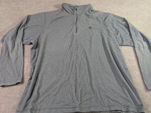 Nike ACG Pullover Gris Para Hombres XXL Gorpcore 1/4 Cremallera Tejido Texturizado Capa Base - Imagen 1 de 13