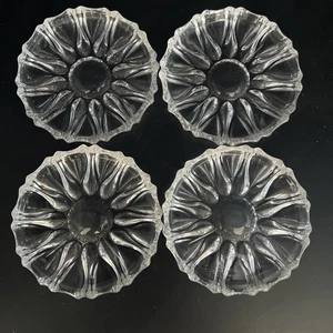 Princess House 24% Lead Crystal Set of 4 Coasters - Picture 1 of 6