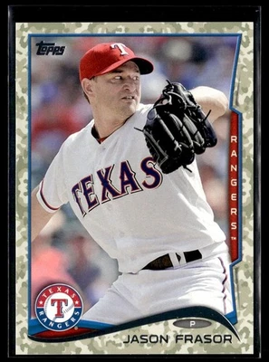 2014 Topps Camo Jason Frasor 74/99 Texas Rangers #147 - Image 1 of 2