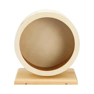 Roue de Course pour Hamster, Support de Ceinture en Bois, Support de Course9273 - Imagen 1 de 6