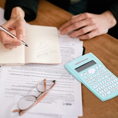 SCIENTIFIC CALCULATOR ELECTRONIC 82MS DIGITS SCHOOL EXAMS WORK OFFICE HOME NEW - Image 1 of 4